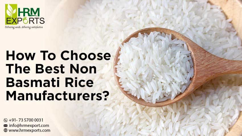 How To Choose The Best Non Basmati Rice Manufacturers?